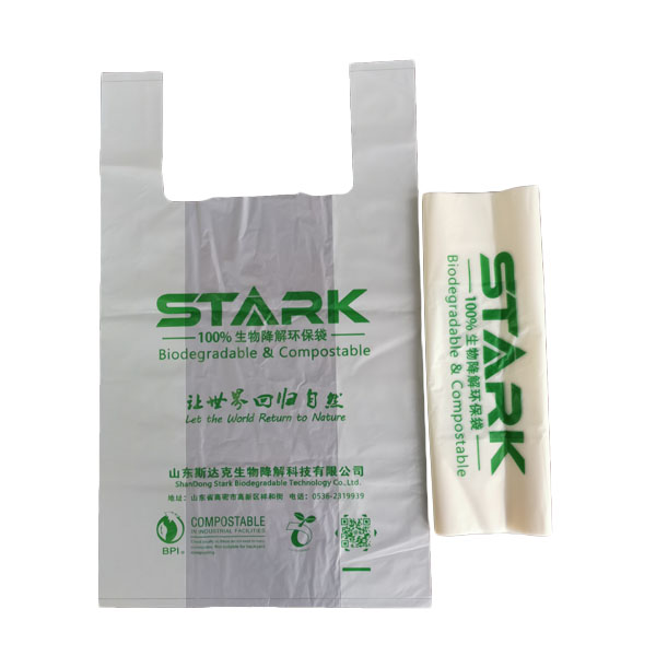 biodegradable shopping bag,biodegradable plastic bag,t-shirt bag,biodegradable bag